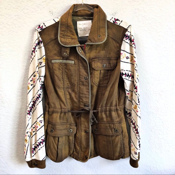 Free People Jackets & Blazers - Free People Follow Your Heart Utility Jacket M